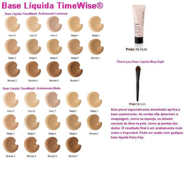 Conheça e apaixona-se pela Base Liquida TimeWise Mary Kay!